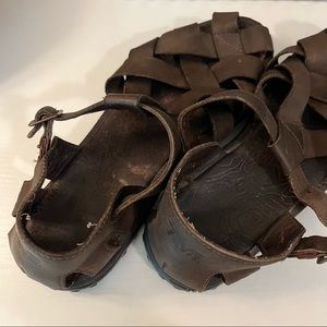 Vintage teva leather sandals womens size 10